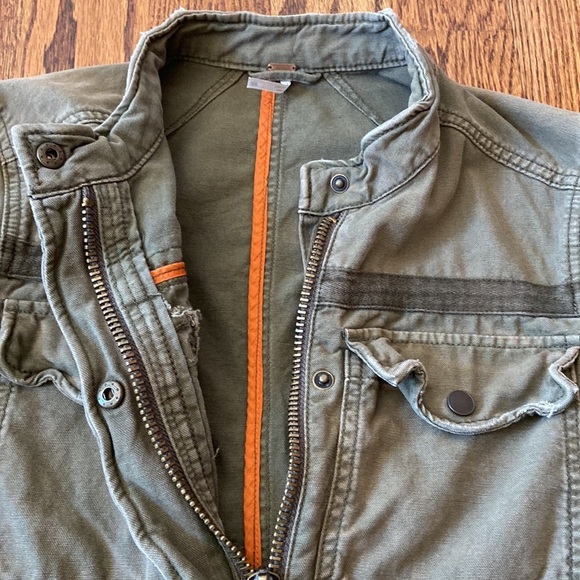 Free People Olive Green Utility Jacket - Picture 7 of 16